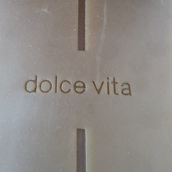 Dolce Vita Women's Leather Chunky Block Heel Riding Ankle Booties Brown Size 8.5 - Picture 8 of 8